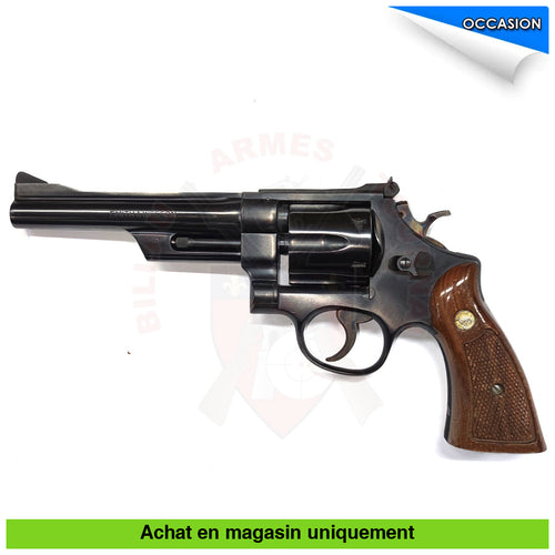 Revolver Smith & Wesson 28-2 6’ Highway Patrolman Cal. 357 Mag + Holster Épaule Cuir Bianchi