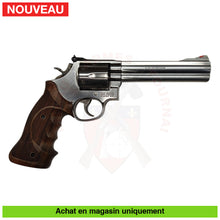 Charger l&#39;image dans la galerie, Revolver Smith &amp; Wesson Mod 686 6’’ Cal. 357 Magnum + Poignée Noyer Nill Armes De Poing À Feu