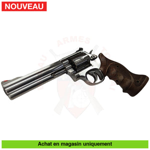 Revolver Smith & Wesson Mod 686 6’’ Cal. 357 Magnum + Poignée Noyer Nill Armes De Poing À Feu