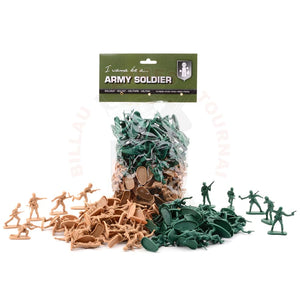 Sac De 100 Soldats En Plastique Jouets