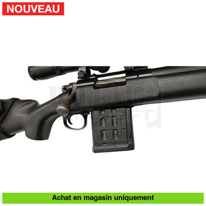 Sniper Airsoft Gnb Gaz Ou Co2 Kit Complet Kj M700 Noir Custom Répliques De Snipers Co2