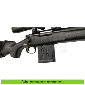 Sniper Airsoft Gnb Gaz Ou Co2 Kit Complet Kj M700 Noir Custom Répliques De Snipers Co2