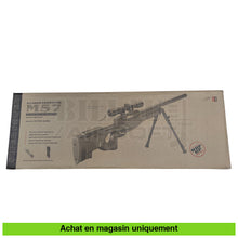 Charger l'image dans la galerie, Sniper airsoft Spring Double Eagle L96 Noir + Bipied - répliques de snipers airsoft spring