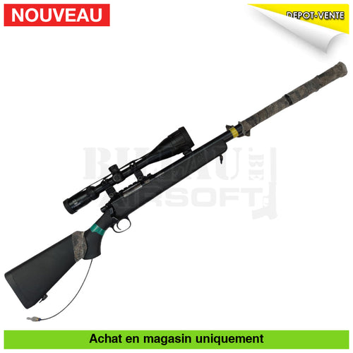 Sniper JG BAR 10 HPA + Lunette répliques d’épaule airsoft HPA