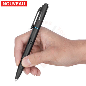 Stylo Tactique Olight O’Pen Glow Noir + Lampe + Laser Vert Stylos Tactiques