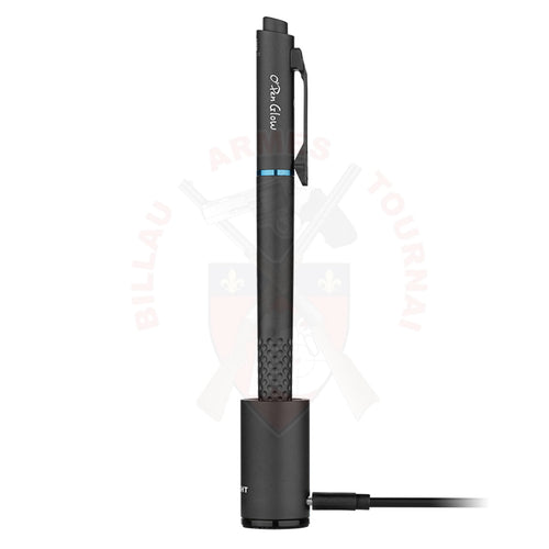 Stylo Tactique Olight O’Pen Glow Noir + Lampe + Laser Vert Stylos Tactiques