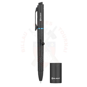 Stylo Tactique Olight O’Pen Glow Noir + Lampe + Laser Vert Stylos Tactiques