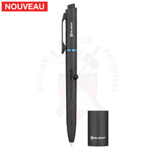 Charger l&#39;image dans la galerie, Stylo Tactique Olight O’Pen Glow Noir + Lampe + Laser Vert Stylos Tactiques