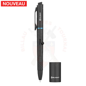 Stylo Tactique Olight O’Pen Glow Noir + Lampe + Laser Vert Stylos Tactiques