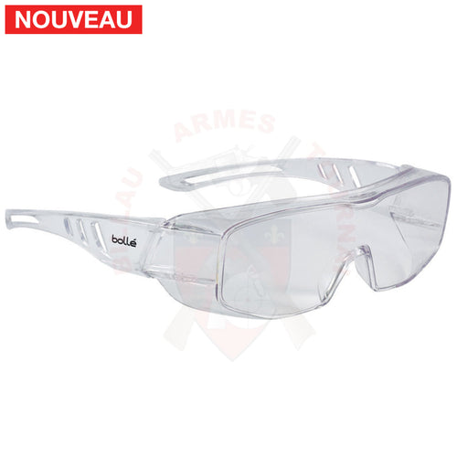 Sur-Lunettes De Protection Bollé Overlight Clear Protections Oculaires