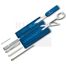 Charger l&#39;image dans la galerie, Swiss Card Victorinox Bleue Outils Multi-Fonctions