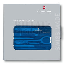 Charger l&#39;image dans la galerie, Swiss Card Victorinox Bleue Outils Multi-Fonctions