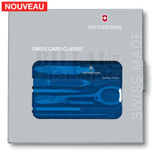 Charger l&#39;image dans la galerie, Swiss Card Victorinox Bleue Outils Multi-Fonctions