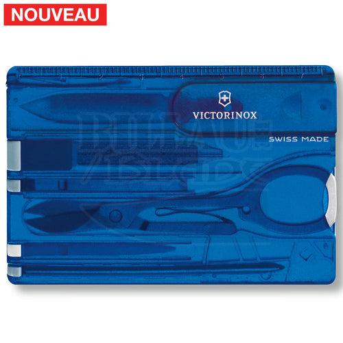 Swiss Card Victorinox Bleue Outils Multi-Fonctions