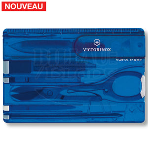 Swiss Card Victorinox Bleue Outils Multi-Fonctions