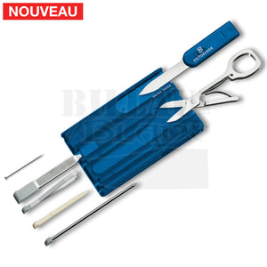 Swiss Card Victorinox Bleue Outils Multi-Fonctions