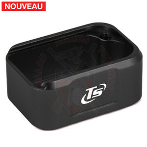 Talon de chargeur + 2 Toni System pour Canik TP9 et Rival Noir Talons de chargeur
