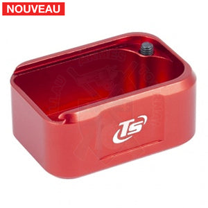 Talon de chargeur + 2 Toni System pour Canik TP9 et Rival Rouge Talons de chargeur