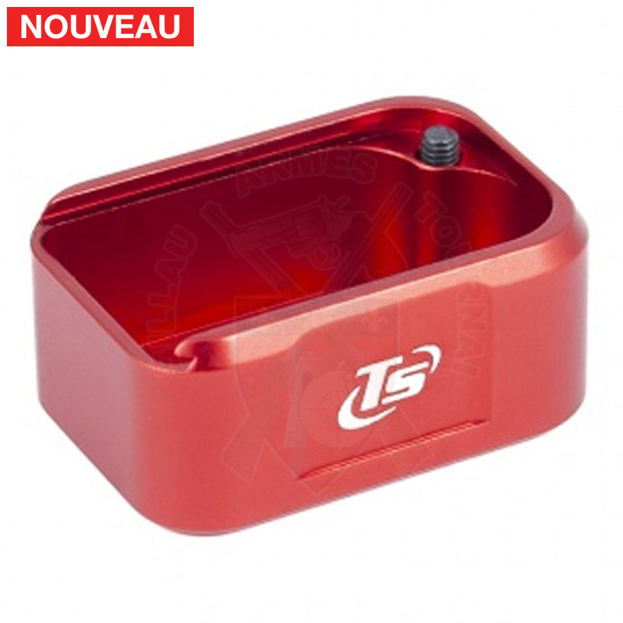 Talon de chargeur + 2 Toni System pour Canik TP9 et Rival Rouge Talons de chargeur