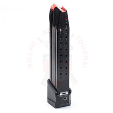 Charger l&#39;image dans la galerie, Talon De Chargeur + 5 Strike Industries Pour Cz P09 / P10 Noir Talons