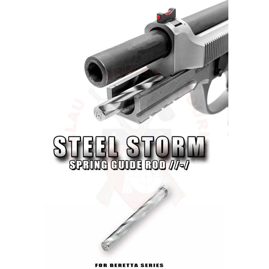 Tige-Guide Steel Storm TR-1 Upgrade pour Beretta 92 M9 92X... Matériels de compétition customisation
