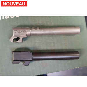 Traitement Cerakote Mélange Maison afin de matcher au coloris Taran Tactical sur canon de CZ 75 SP01 Shadow Custom