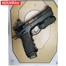 Charger l&#39;image dans la galerie, Traitement Cerakote Mélange Maison afin de matcher au coloris Taran Tactical sur canon de CZ 75 SP01 Shadow Custom