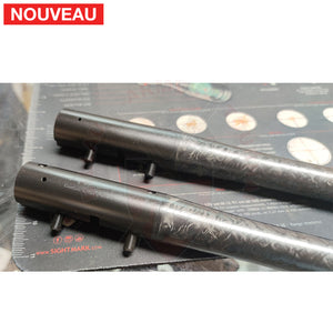 Traitement peinture céramique Cerakote Armor Black satiné sur 2 canons (1x.243 Win & 1x.270 Win) Custom ADLT en acier
