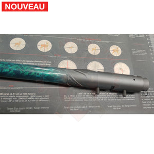 Traitement peinture céramique Cerakote Armor Black satiné sur 2 canons (1x.243 Win & 1x.270 Win) Custom ADLT en acier