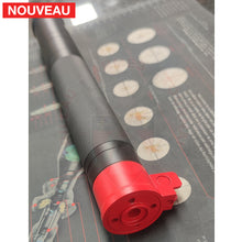 Charger l&#39;image dans la galerie, Traitement peinture céramique Cerakote Armor Black sur Airsoft AS-VAL ayant le fameux ’Bout Rouge’ Peintures