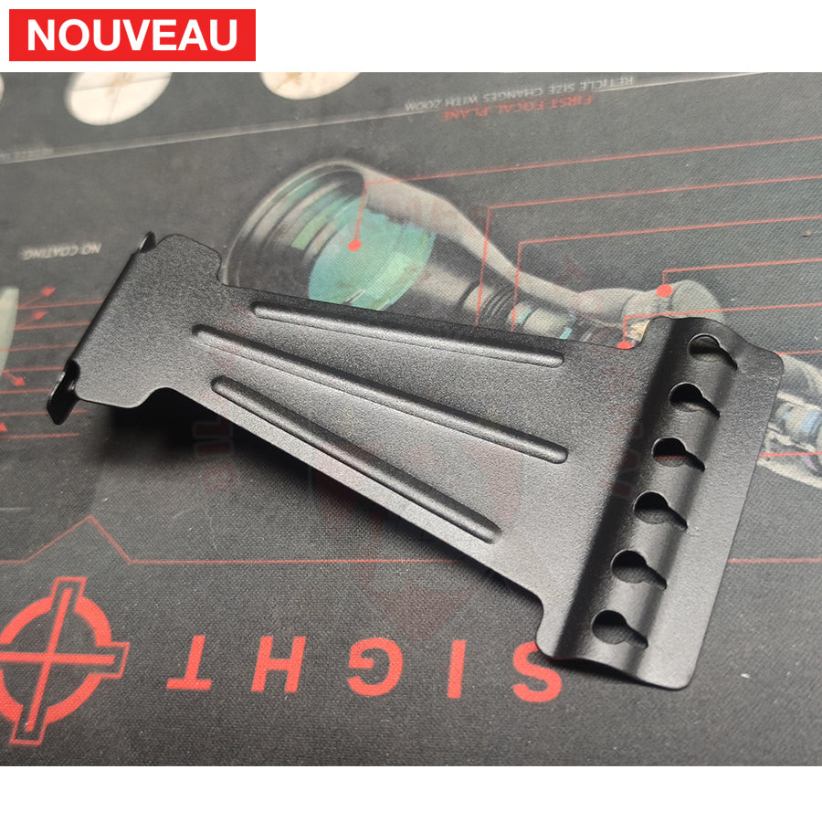 Traitement peinture céramique Cerakote Armor Black sur Support de corde de Guitare ancienne Peintures