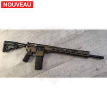 Charger l&#39;image dans la galerie, Traitement peinture céramique Cerakote Burnt Bronze Complet sur Ruger AR-556 Peintures