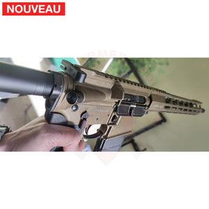 Traitement peinture céramique Cerakote Burnt Bronze Complet sur Ruger AR-556 Peintures