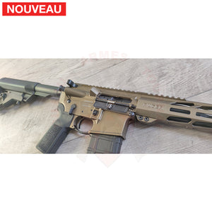 Traitement peinture céramique Cerakote Burnt Bronze Complet sur Ruger AR-556 Peintures