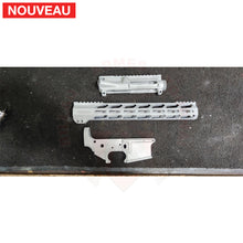 Charger l&#39;image dans la galerie, Traitement peinture céramique Cerakote Burnt Bronze Complet sur Ruger AR-556 Peintures
