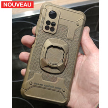 Charger l&#39;image dans la galerie, Traitement peinture céramique Cerakote Burnt Bronze + Gravure Laser sur coque de téléphone Peintures