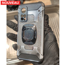 Charger l&#39;image dans la galerie, Traitement peinture céramique Cerakote Burnt Bronze + Gravure Laser sur coque de téléphone Peintures