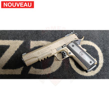 Charger l&#39;image dans la galerie, Traitement peinture céramique Cerakote Magpul FDE sur un pistolet Schmeisser Hugo dont la finition d’origine a commencé