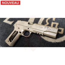 Charger l&#39;image dans la galerie, Traitement peinture céramique Cerakote Magpul FDE sur un pistolet Schmeisser Hugo dont la finition d’origine a commencé