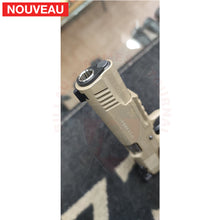 Charger l&#39;image dans la galerie, Traitement peinture céramique Cerakote Magpul FDE sur un pistolet Schmeisser Hugo dont la finition d’origine a commencé