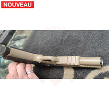 Charger l&#39;image dans la galerie, Traitement peinture céramique Cerakote Magpul FDE sur un pistolet Schmeisser Hugo dont la finition d’origine a commencé