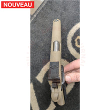 Charger l&#39;image dans la galerie, Traitement peinture céramique Cerakote Magpul FDE sur un pistolet Schmeisser Hugo dont la finition d’origine a commencé
