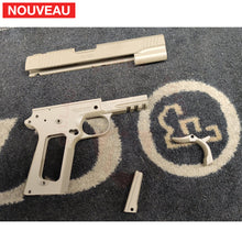 Charger l&#39;image dans la galerie, Traitement peinture céramique Cerakote Magpul FDE sur un pistolet Schmeisser Hugo dont la finition d’origine a commencé