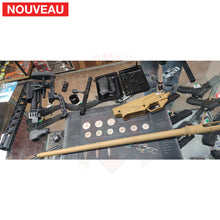 Charger l&#39;image dans la galerie, Traitement peinture céramique Cerakote RAL-8000 + Custom ROME + Lunette Arken sur Ruger Precision Rifle.308 Win