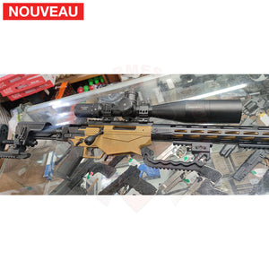 Traitement peinture céramique Cerakote RAL-8000 + Custom ROME + Lunette Arken sur Ruger Precision Rifle.308 Win