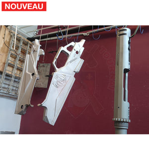 Traitement peinture céramique Cerakote RAL-8000 + Custom ROME + Lunette Arken sur Ruger Precision Rifle.308 Win