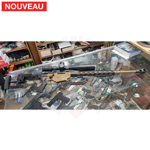 Traitement peinture céramique Cerakote RAL-8000 + Custom ROME + Lunette Arken sur Ruger Precision Rifle.308 Win