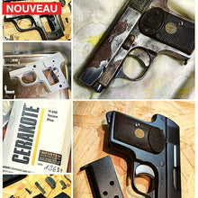 Charger l&#39;image dans la galerie, Traitement Peinture Céramique Cerakote Socom Blue + Satinage Petites Pièces Restauration