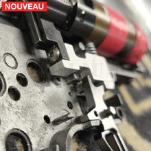 Charger l&#39;image dans la galerie, Usinage Ajustage et Adaptation de 2 Roulements à billes de 2mm de diamètre (!) sur la détente d’un système HPA qui