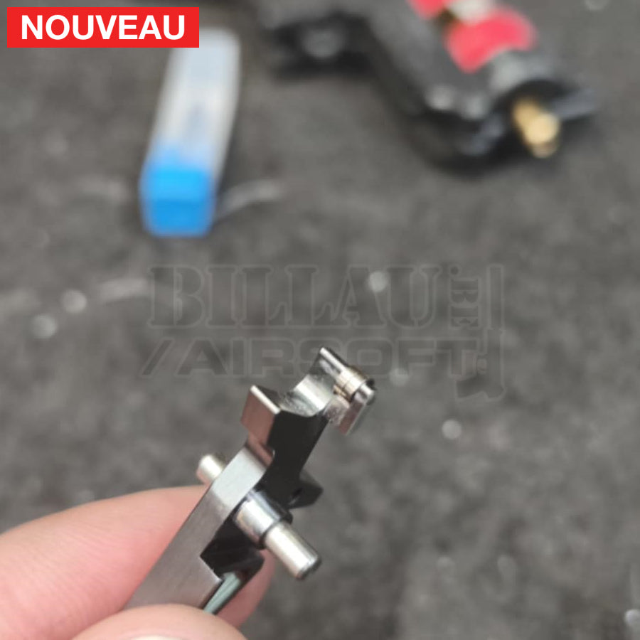 Usinage Ajustage et Adaptation de 2 Roulements à billes de 2mm de diamètre (!) sur la détente d’un système HPA qui